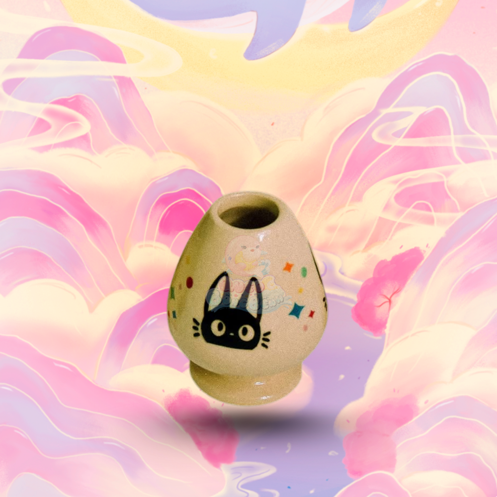 Ghibli Studio Katakuchi Chawan and Chasen-tate