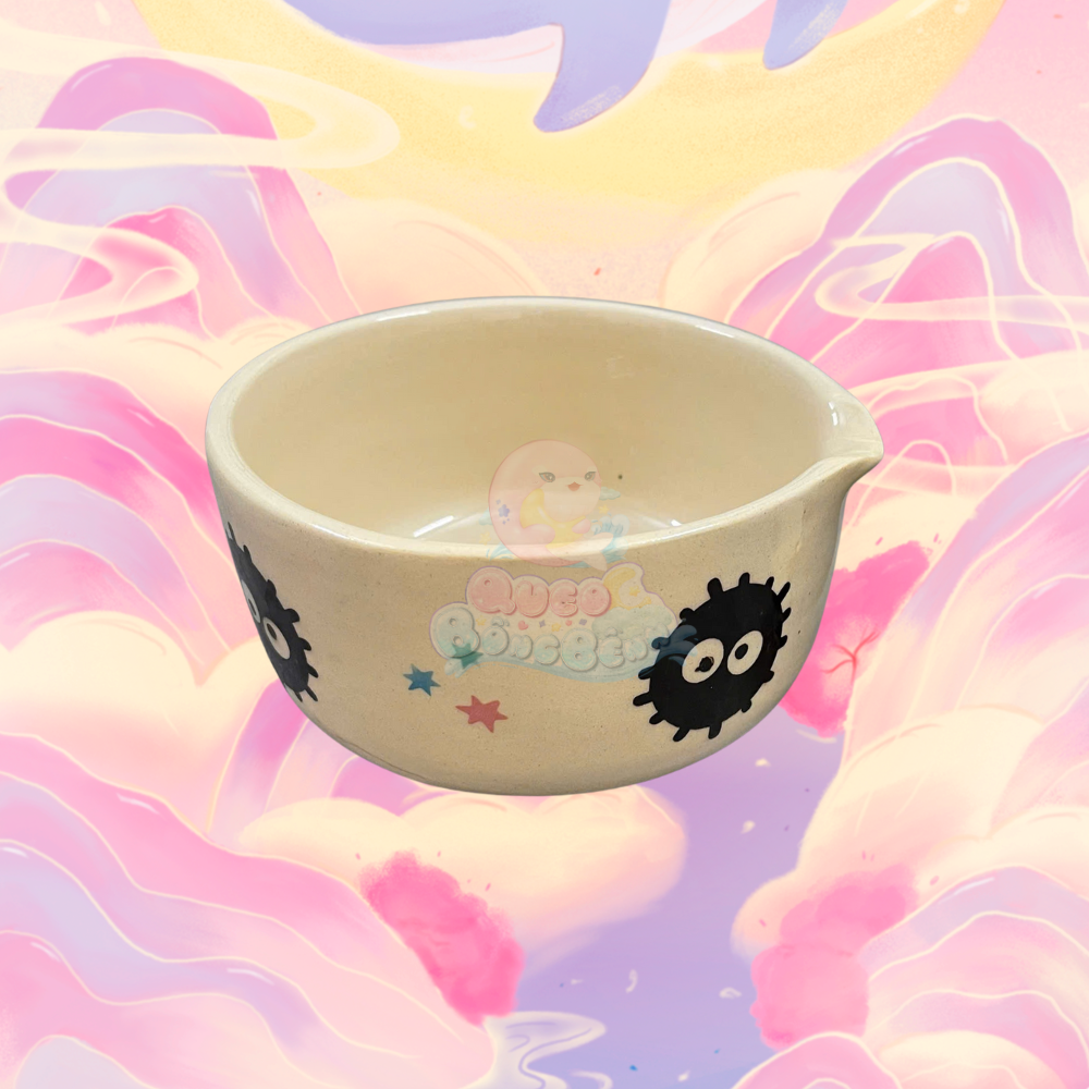 Ghibli Studio Katakuchi Chawan and Chasen-tate