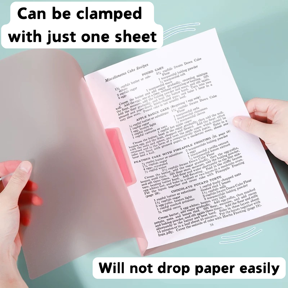 Student Document Holder, Archival File Cover, Spine