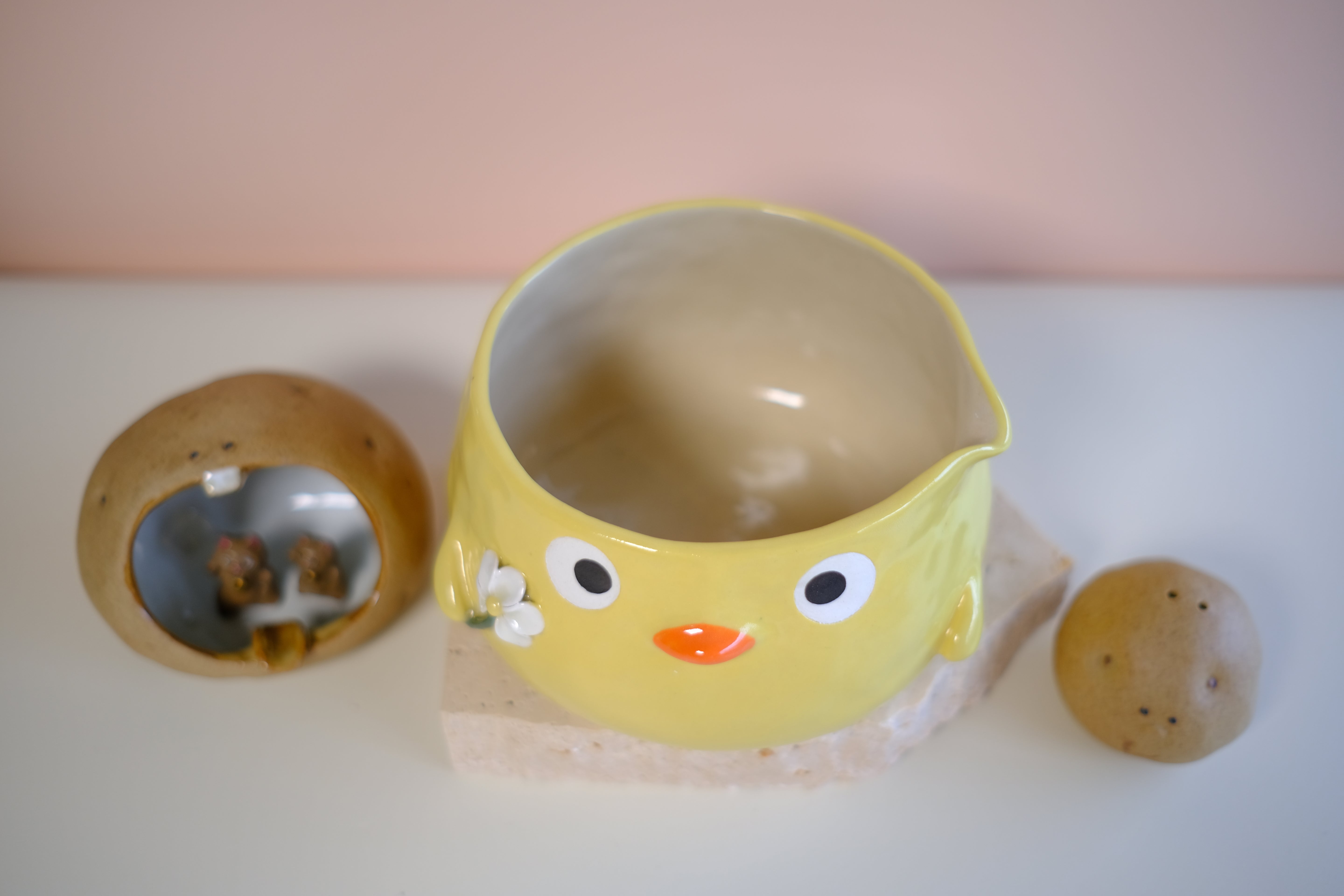 Katakuchi Chawan - Adorable Yellow Duck