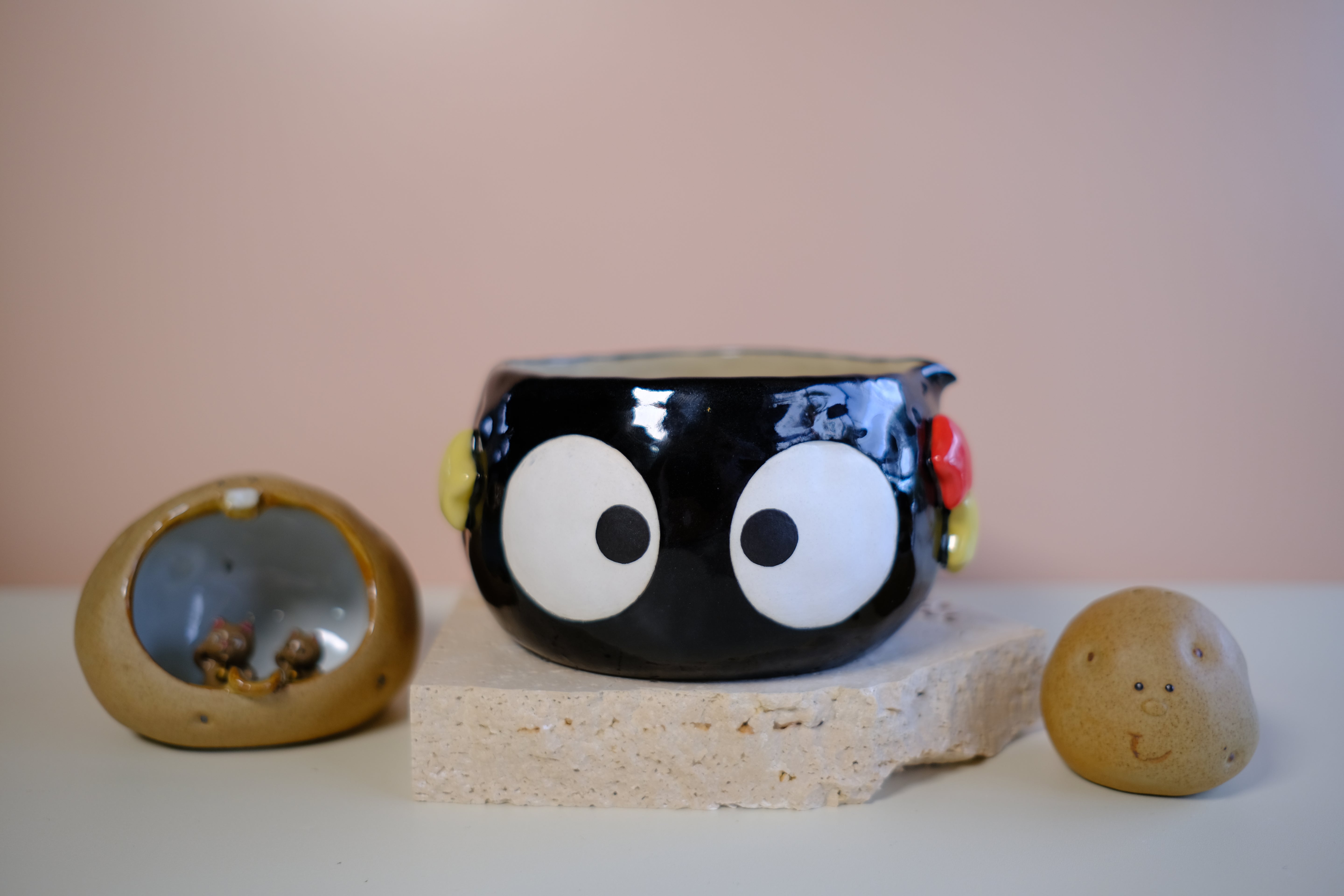 Katakuchi Chawan - Susuwatari Katakuchi