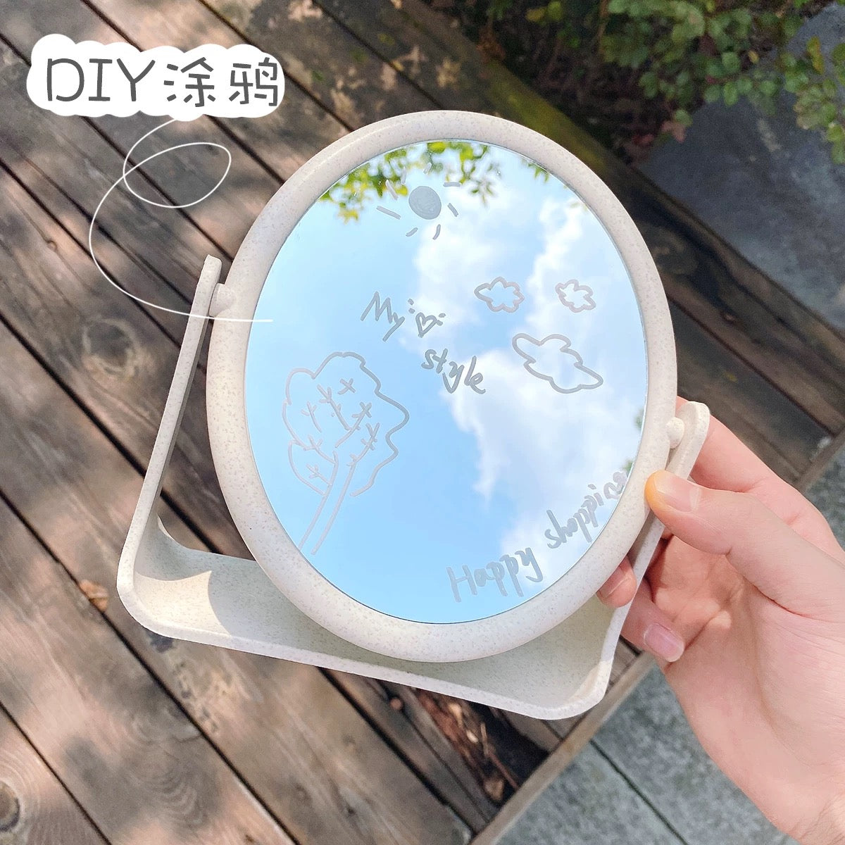 White Pen Color for Mirror Surface