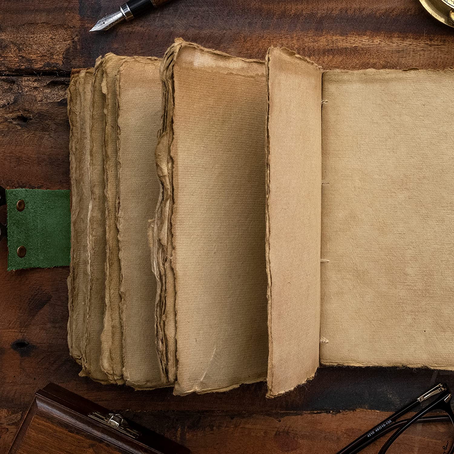 Retro Nomad Crafts Co. Buffalo Leather Notebook - Blank 23x15cm