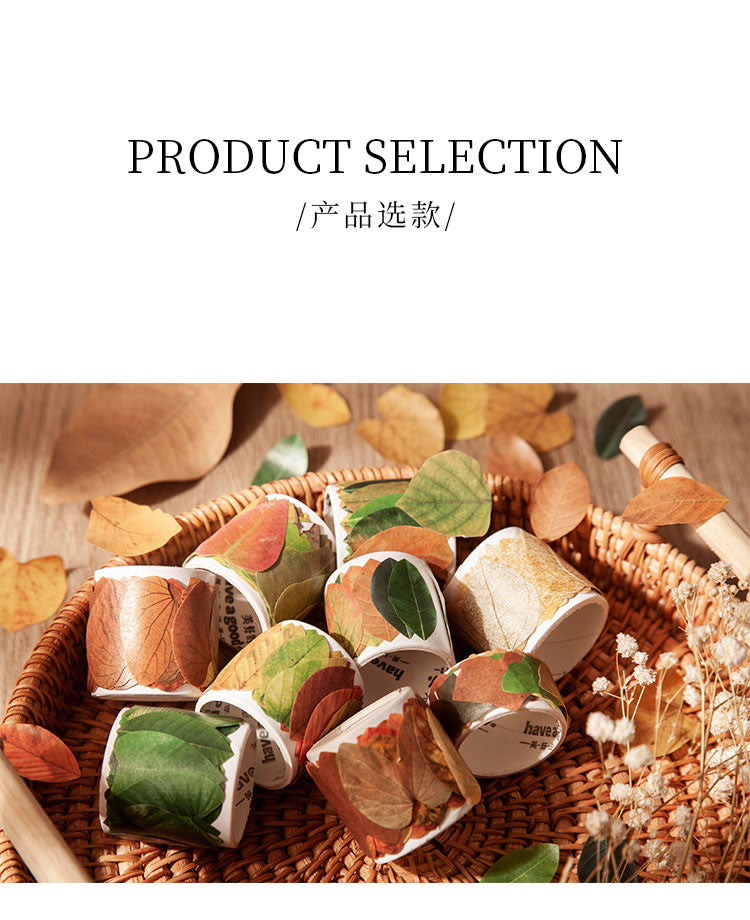 Series Simulation of Champs-Elysées Fallen Leaves - Ginko Leaf Sticky Tape