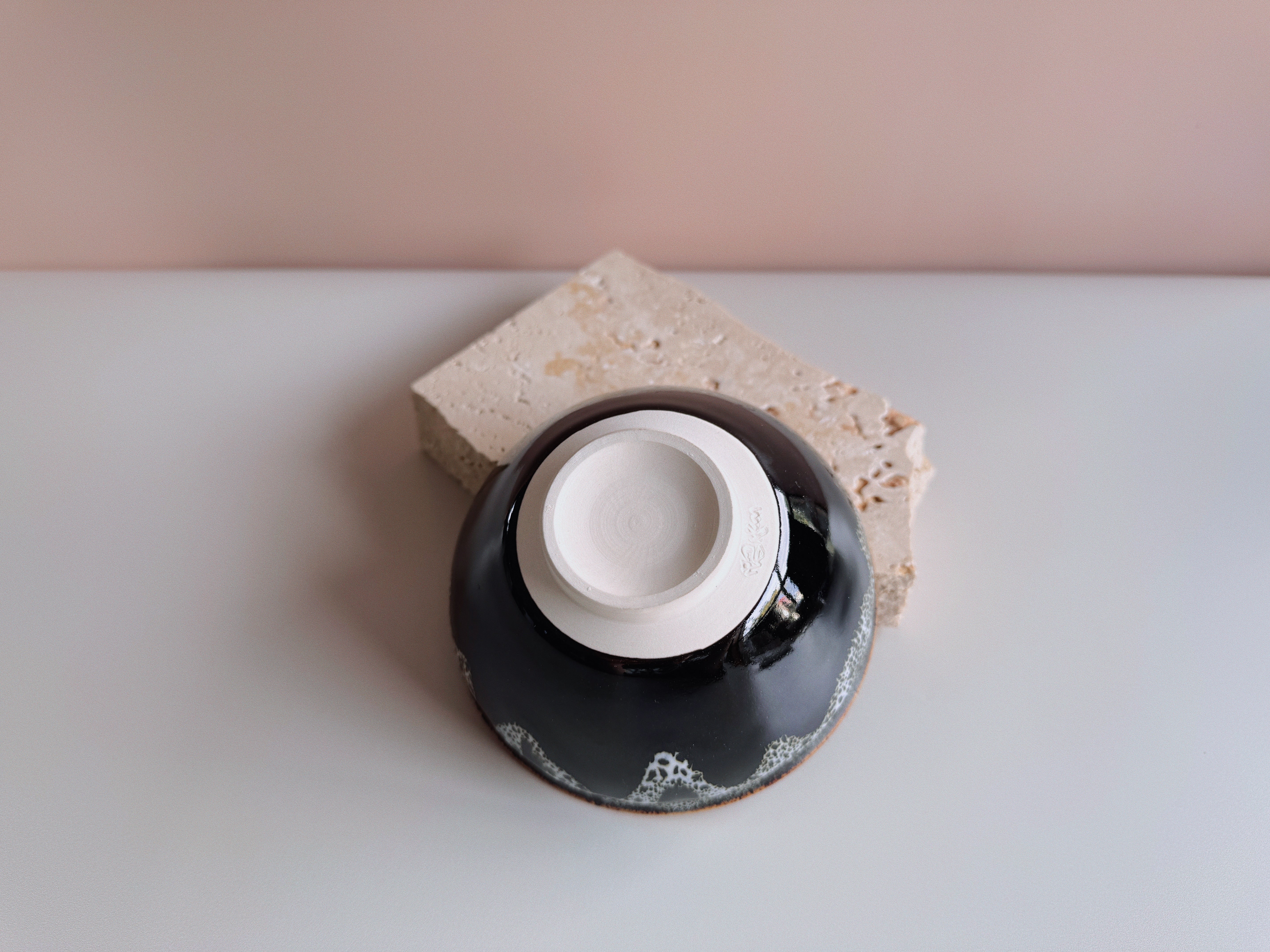 Dual-Tone Dripping Glaze Chawan
