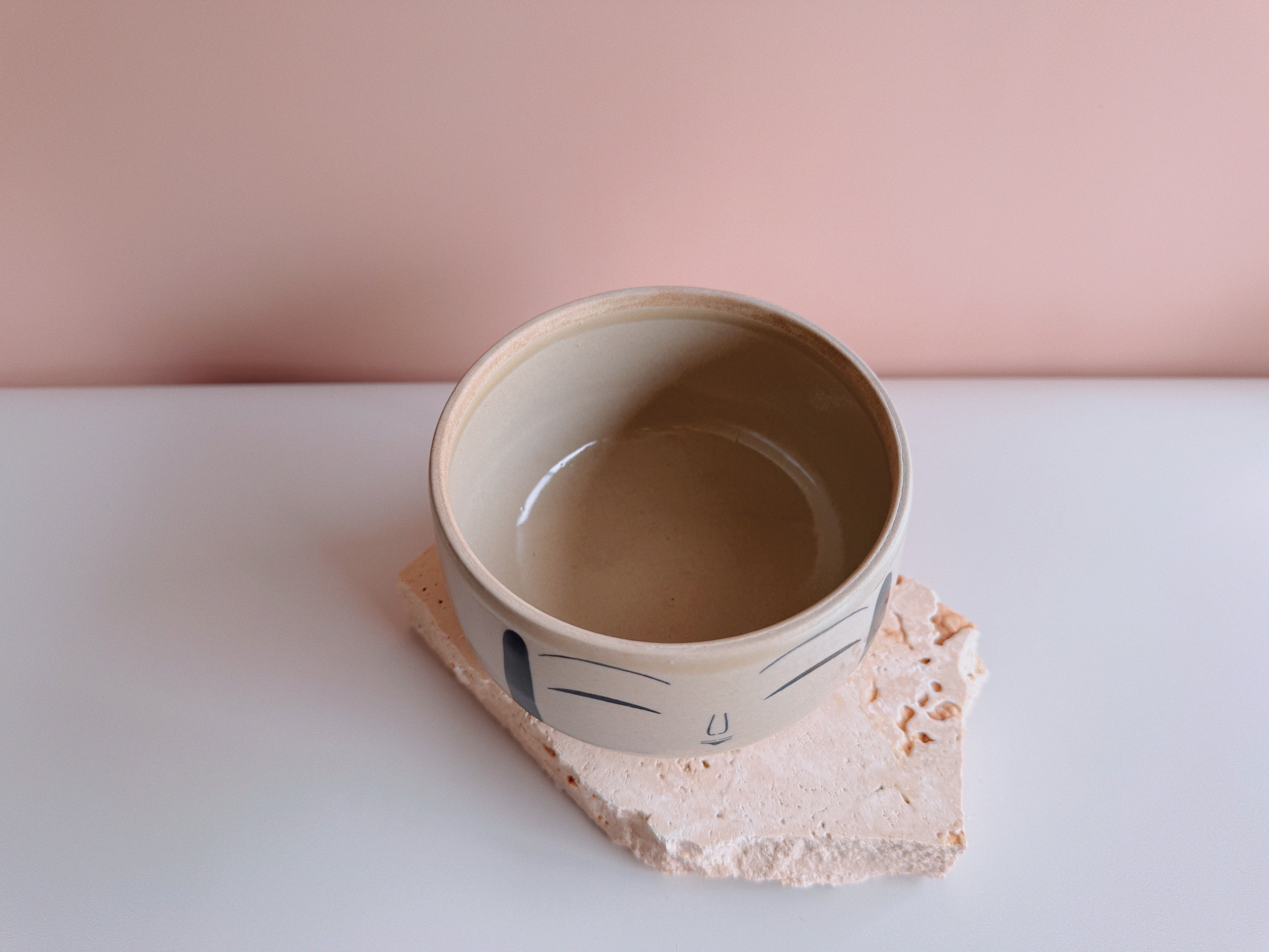 Chawan of a Serene Face