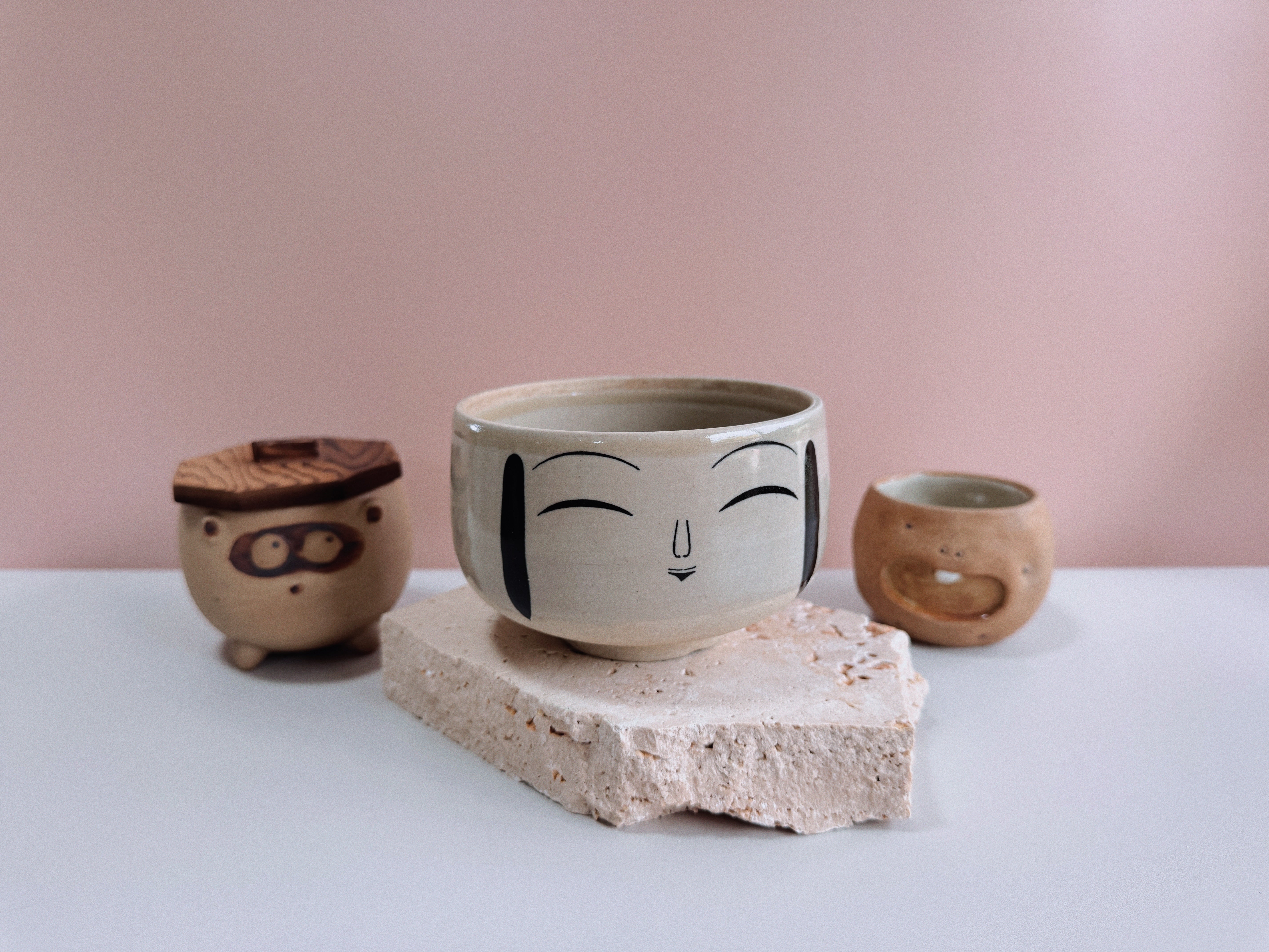 Chawan of a Serene Face
