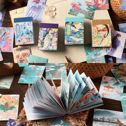 Set of 50pcs Ancient Style Stickers
