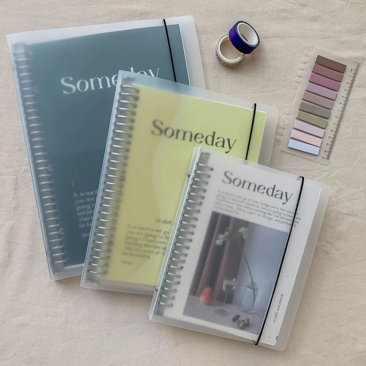 B5 A4 A5 Someday Bullet Journal Notebook Work Study Dotted Insert 100 Pages