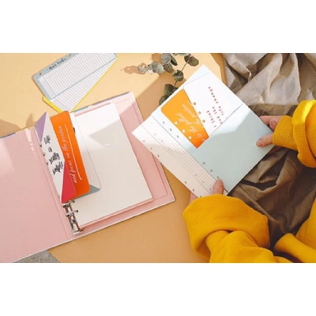 Ring Binder Notebook - A5 Ring Binder Notebook - 6-Hole Ring Binder Type