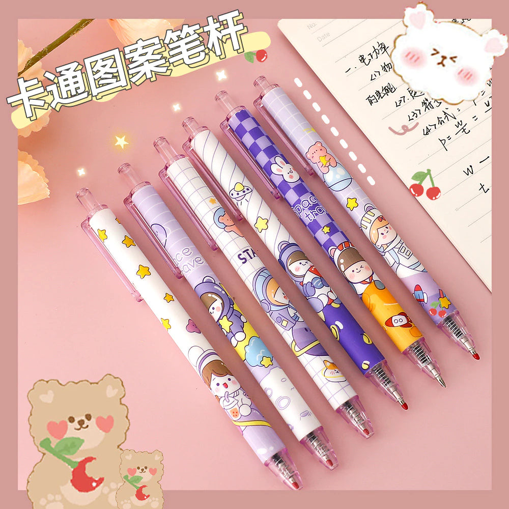 Unboxing Metallic Paper Cutter Pen, Many Cute Sticker Designs