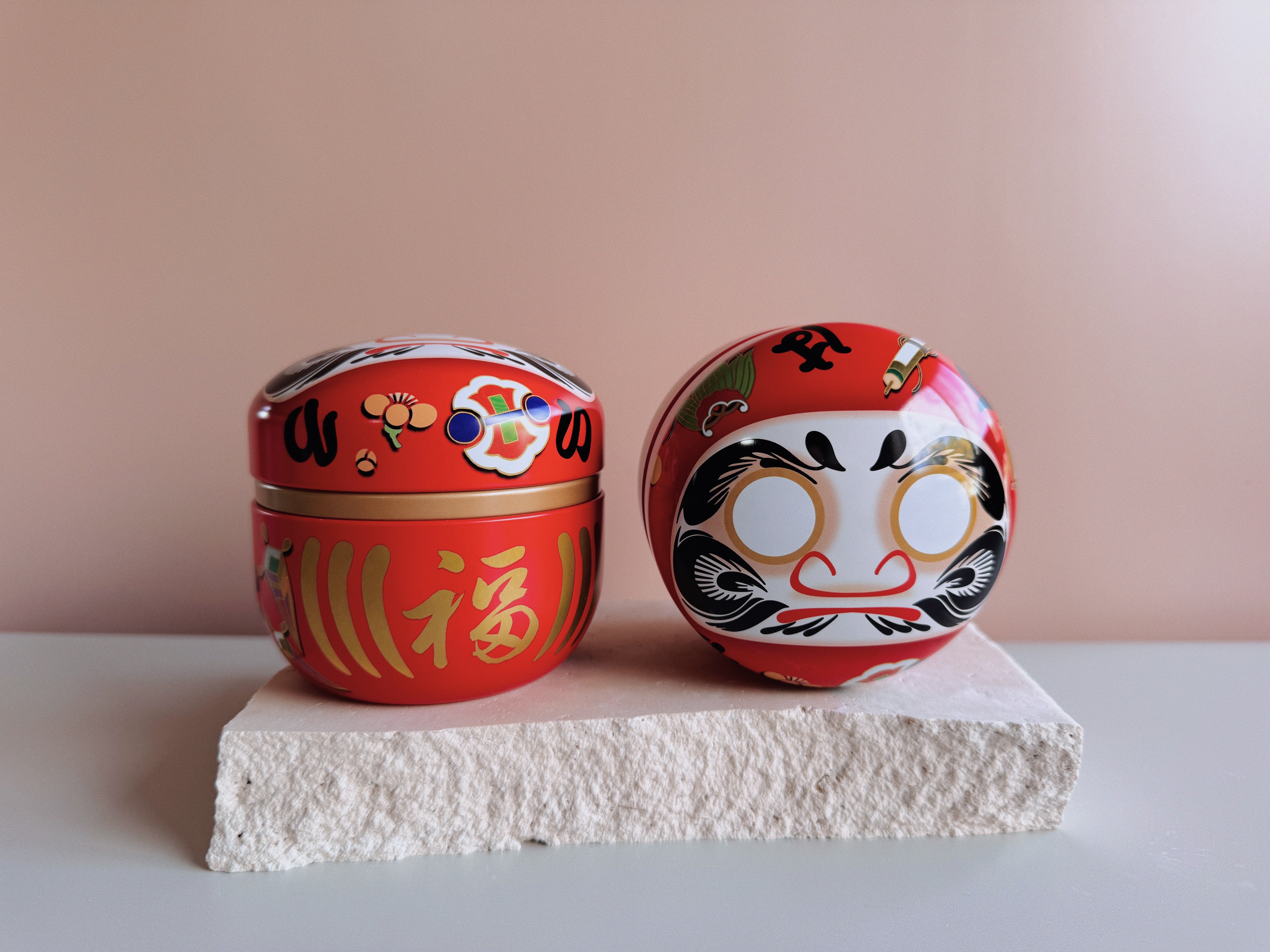 Daruma Tin Canister – 100g size