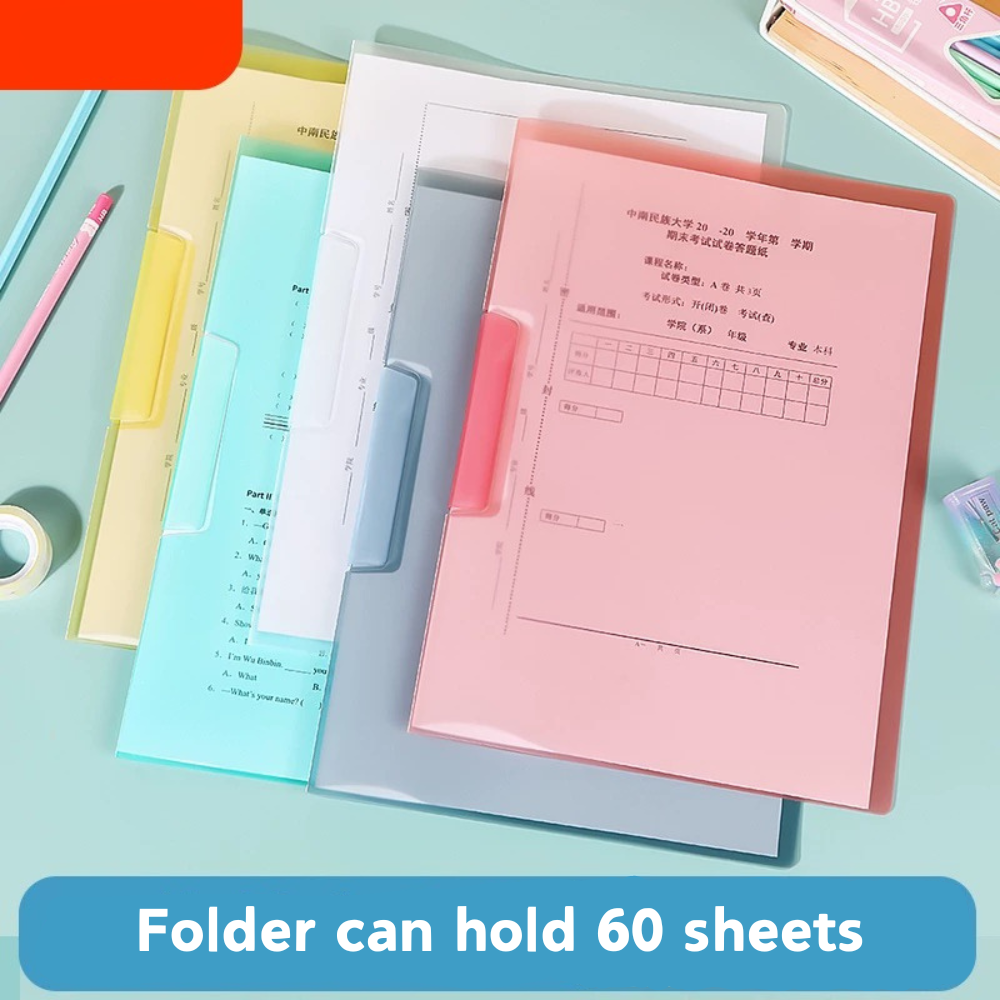 [Pre-order] Student Document Holder, Archival File Cover, Spine