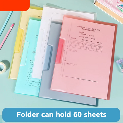 Student Document Holder, Archival File Cover, Spine