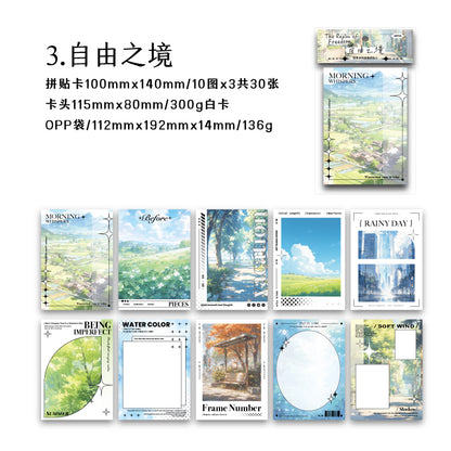 Sequel Series Landscape Collage Cards 100x140mm