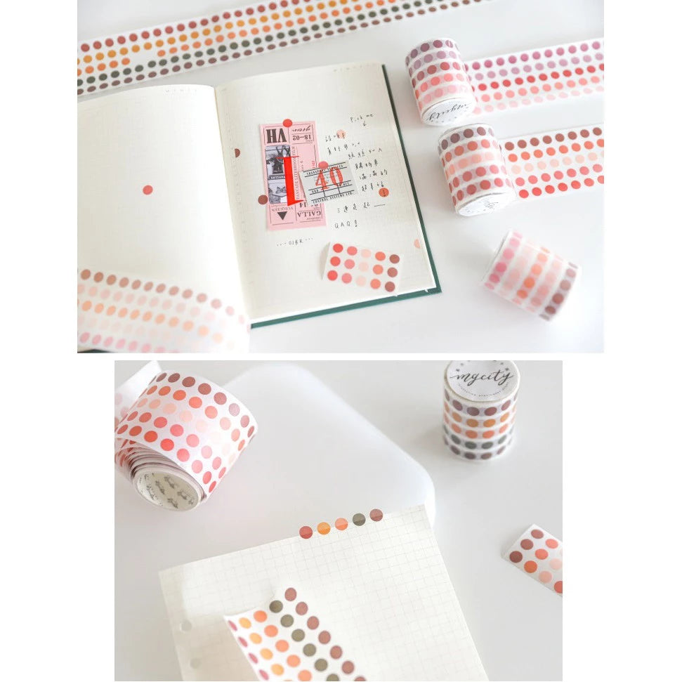 Round Tape to Decorate Planner