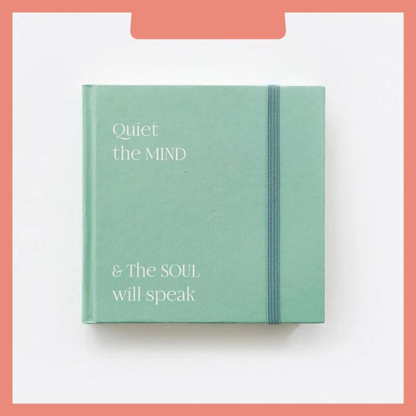Plain Square Notebook 130gsm 144 pages - Mint Green