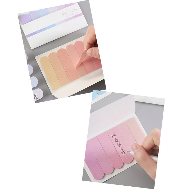 Guestbook Note Paper, Cute Pastel Color Note Paper