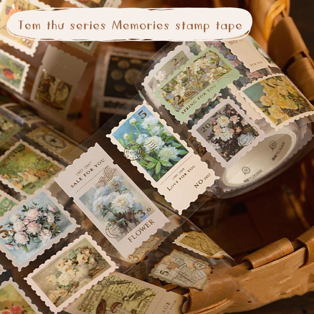 Stickers, Stamps, Series Memories Stamp Tape - 55mmx2m