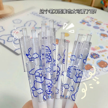 Quick Drying Glue Pen with Many Cute Designs, Double-Sided Sticky Milk - Random Selection