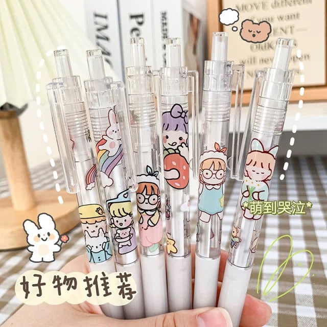 Quick Drying Glue Pen with Many Cute Designs, Double-Sided Sticky Milk - Random Selection