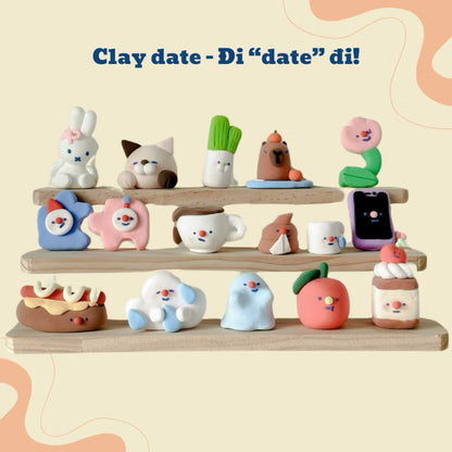 DIY Clay Set, Super Light Self-drying Clay with Tools, Handmade Toy Set