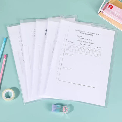 Student Document Holder, Archival File Cover, Spine