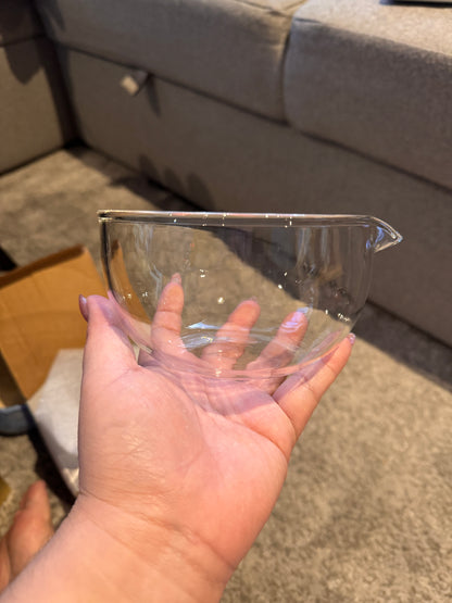 Katakuchi Clear Chawan (4 styles)