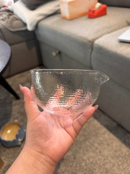 Katakuchi Clear Chawan (4 styles)