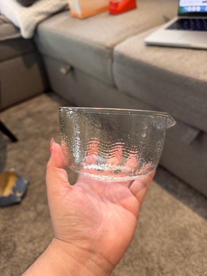 Katakuchi Clear Chawan (4 styles)