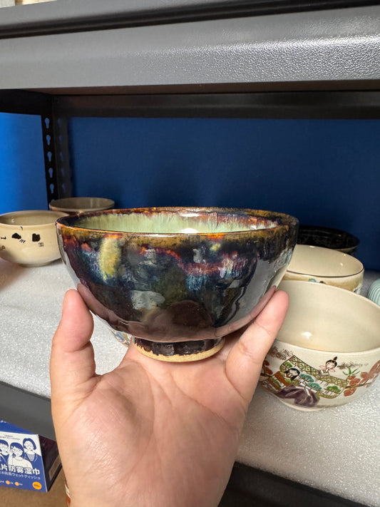 Black Tenmoku Chawan