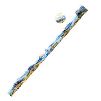 Series PET Tape Mountain, Rivers, Sea, Watercolor 30x2mm