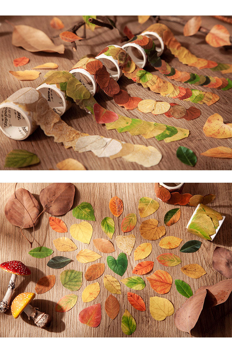 Series Simulation of Champs-Elysées Fallen Leaves - Ginko Leaf Sticky Tape