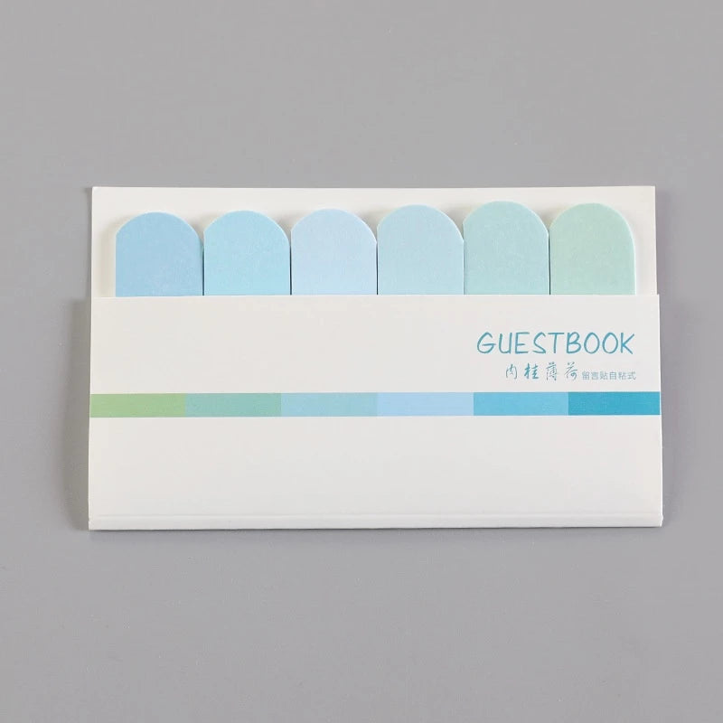 Guestbook Note Paper, Cute Pastel Color Note Paper