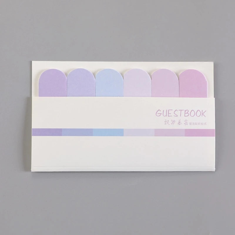 Guestbook Note Paper, Cute Pastel Color Note Paper