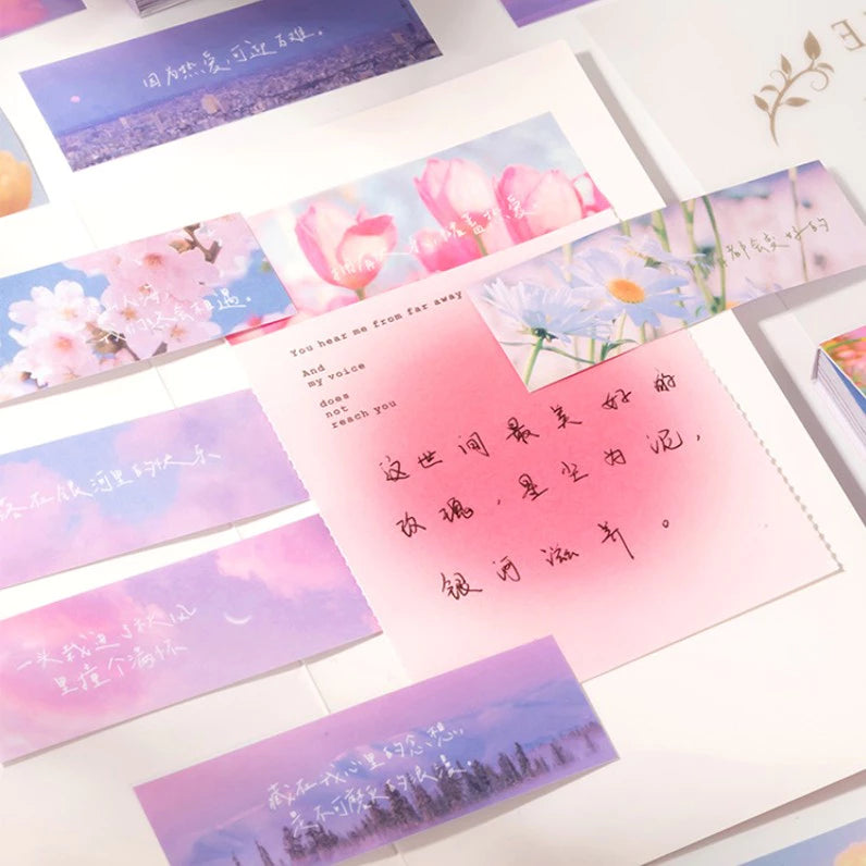 Creative DIY Notebook Scenery Decoration Stickers