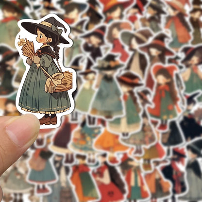 Set of 50/60/72pcs Multiple Type Sticker Waterproof to Decorate Suitcase, Phone, Ipad, Latop