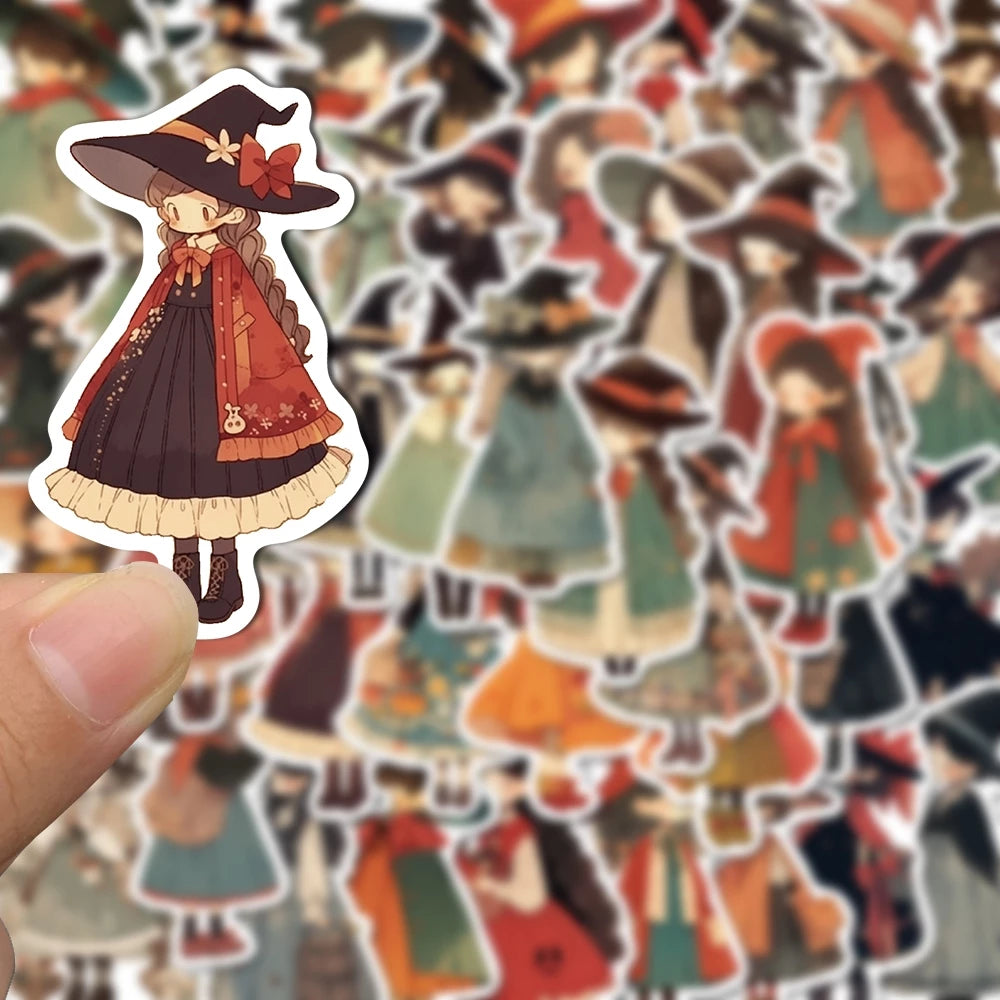 Set of 50/60/72pcs Multiple Type Sticker Waterproof to Decorate Suitcase, Phone, Ipad, Latop