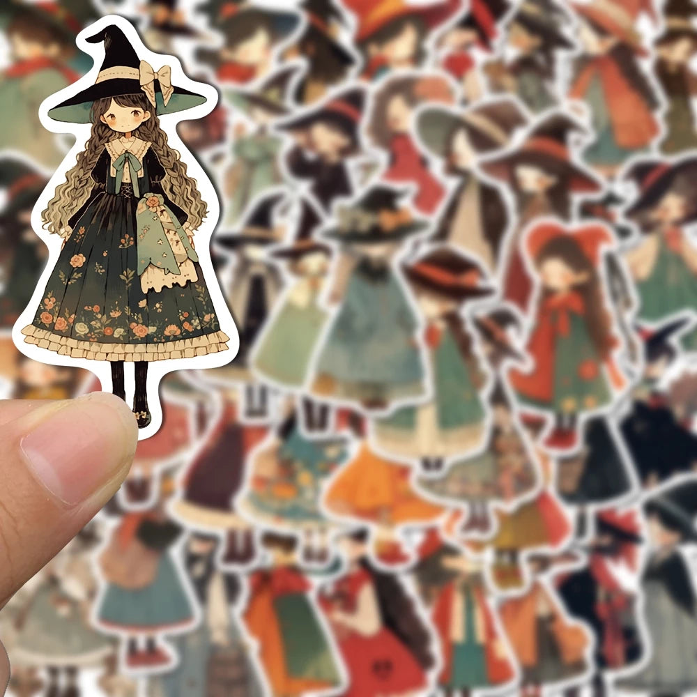 Set of 50/60/72pcs Multiple Type Sticker Waterproof to Decorate Suitcase, Phone, Ipad, Latop