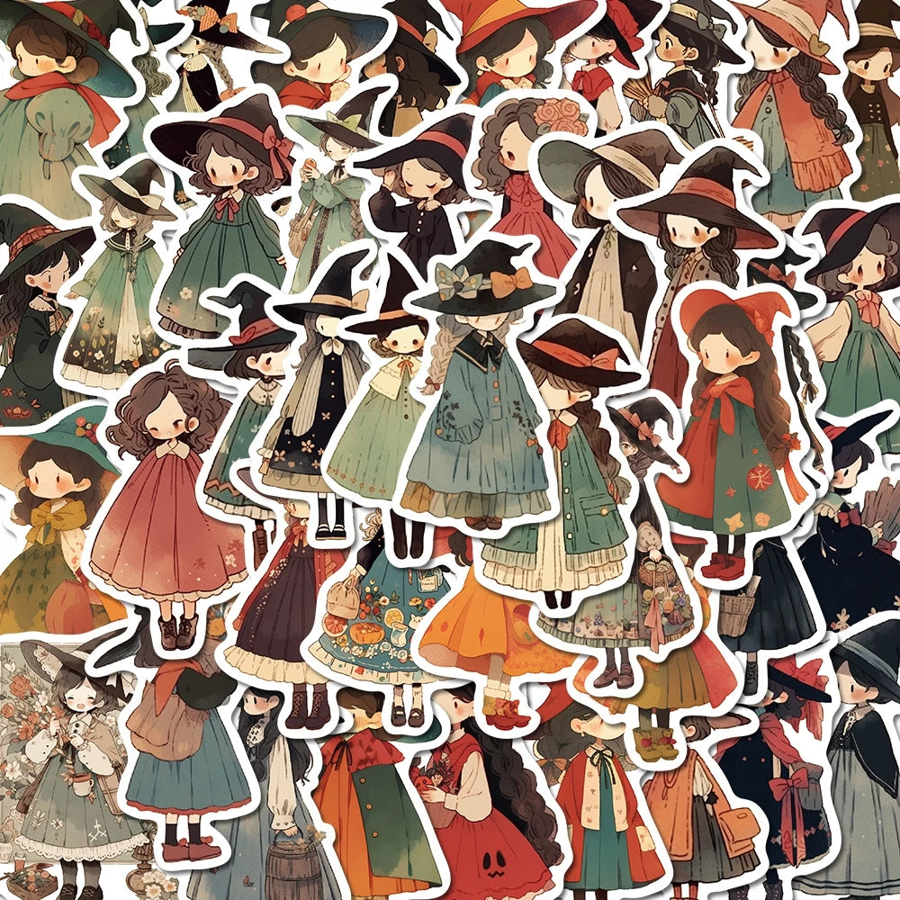 Set of 50/60/72pcs Multiple Type Sticker Waterproof to Decorate Suitcase, Phone, Ipad, Latop