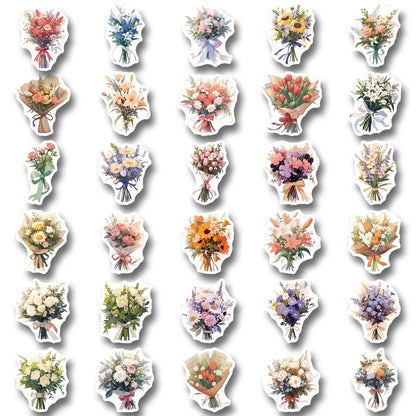 Set of 50/60/72pcs Multiple Type Sticker Waterproof to Decorate Suitcase, Phone, Ipad, Latop
