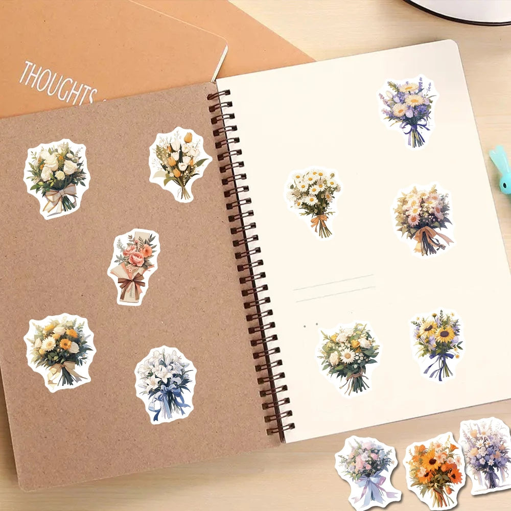 Set of 50/60/72pcs Multiple Type Sticker Waterproof to Decorate Suitcase, Phone, Ipad, Latop