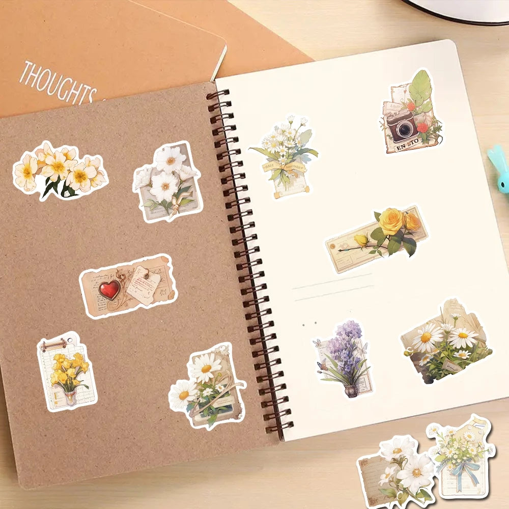 Set of 50/60/72pcs Multiple Type Sticker Waterproof to Decorate Suitcase, Phone, Ipad, Latop