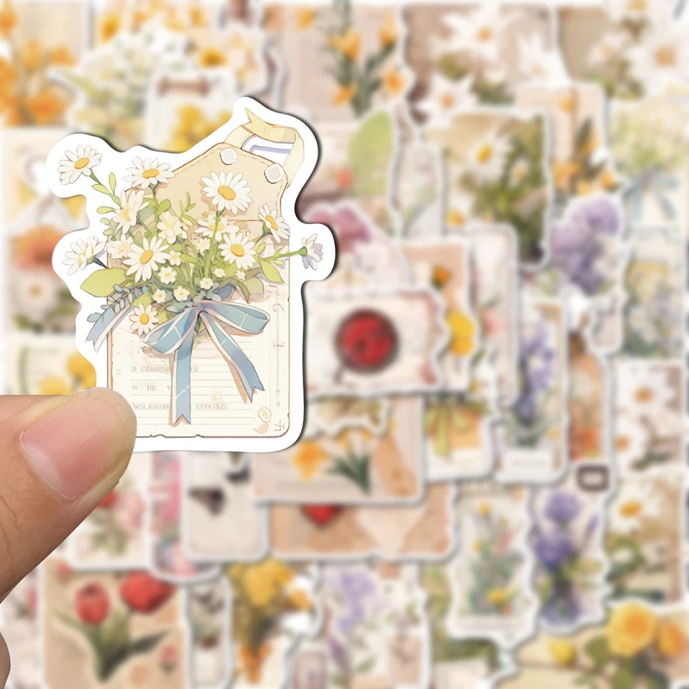 Set of 50/60/72pcs Multiple Type Sticker Waterproof to Decorate Suitcase, Phone, Ipad, Latop