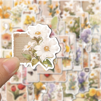 Set of 50/60/72pcs Multiple Type Sticker Waterproof to Decorate Suitcase, Phone, Ipad, Latop