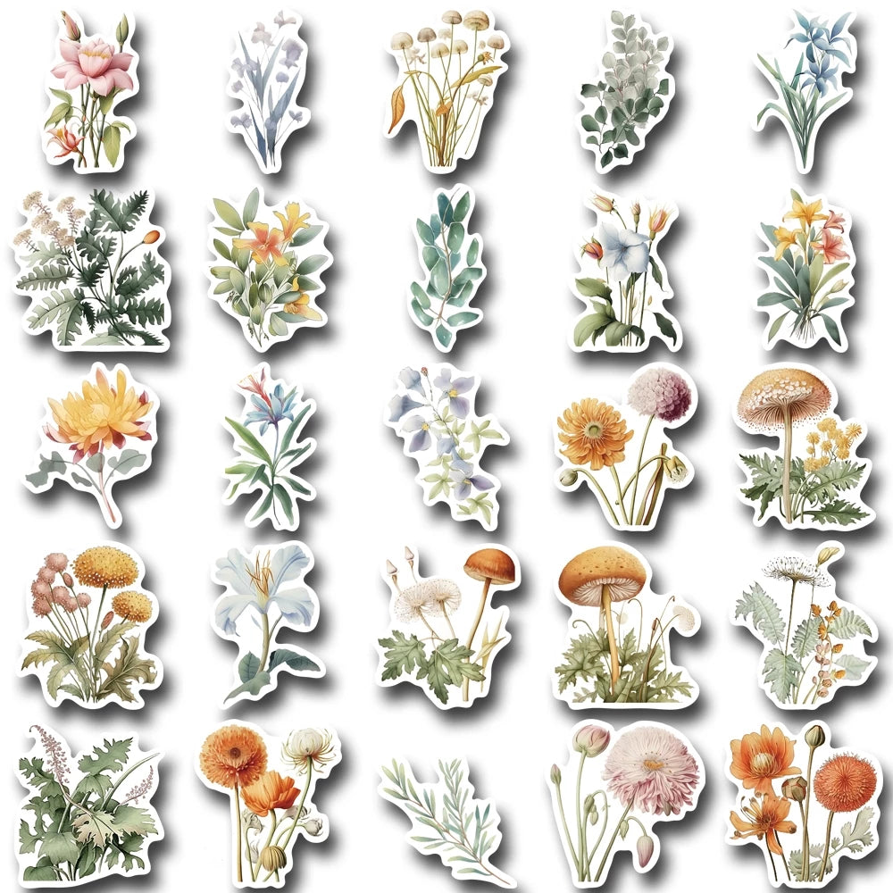 Set of 50/60/72pcs Multiple Type Sticker Waterproof to Decorate Suitcase, Phone, Ipad, Latop