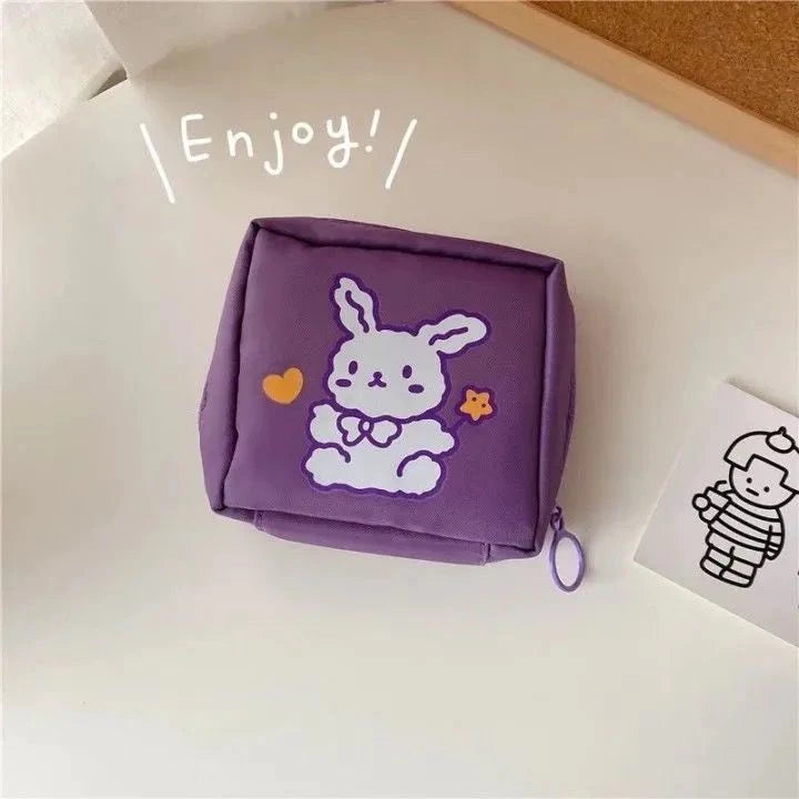 Cute Cartoon Waterproof Pads Bag