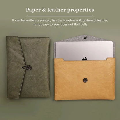 DuPont Paper Laptop Bag MacBook Large Capacity Simple Liner