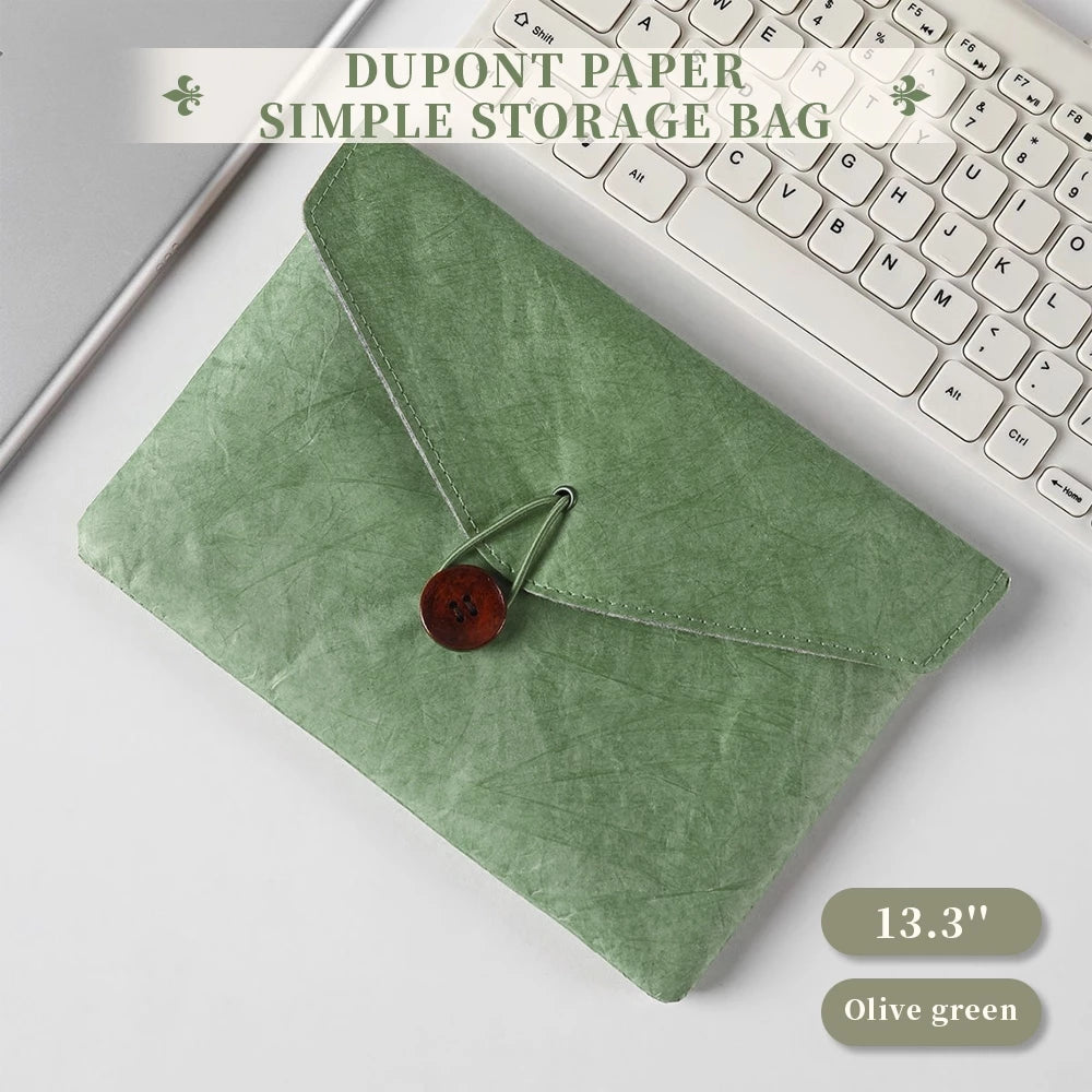 DuPont Paper Laptop Bag MacBook Large Capacity Simple Liner