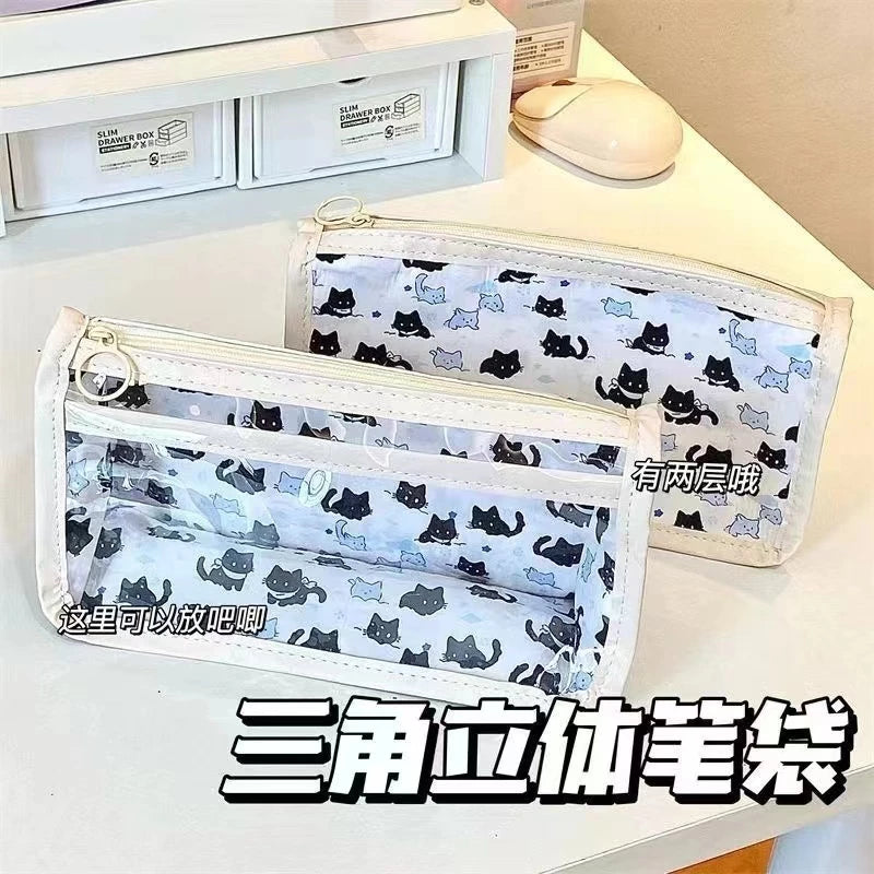 Pen Case Large Capacity Pen Bag Korean Style For Students